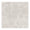 Fabric swatch featuring a light beige background with an all-over pattern of white concentric circles and dotted lines, cut with a decorative scalloped edge