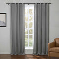 Kyla Lightweight Faux Linen Drapery Grommet TWOPAGES