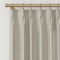 Jyll Mackie Pattern Cotton Drapery Pleated- -TWOPAGES