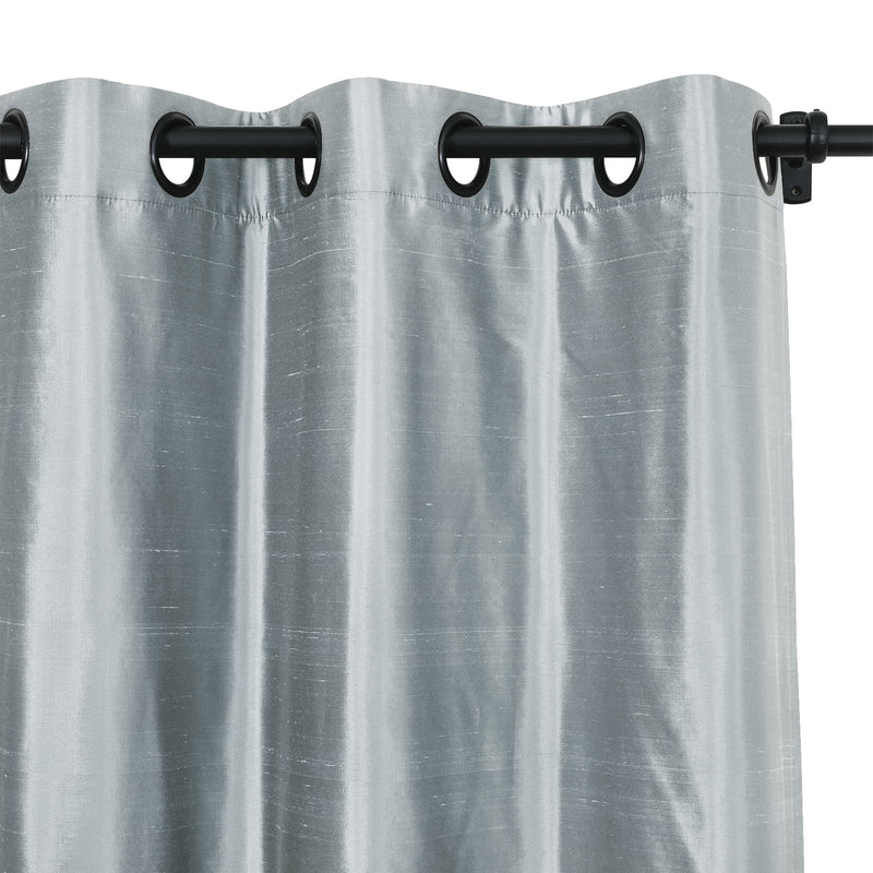 Selman Dupioni Silk Curtain Grommet TWOPAGES