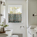 Custom Cafe Curtains Pleated -TWOPAGES
