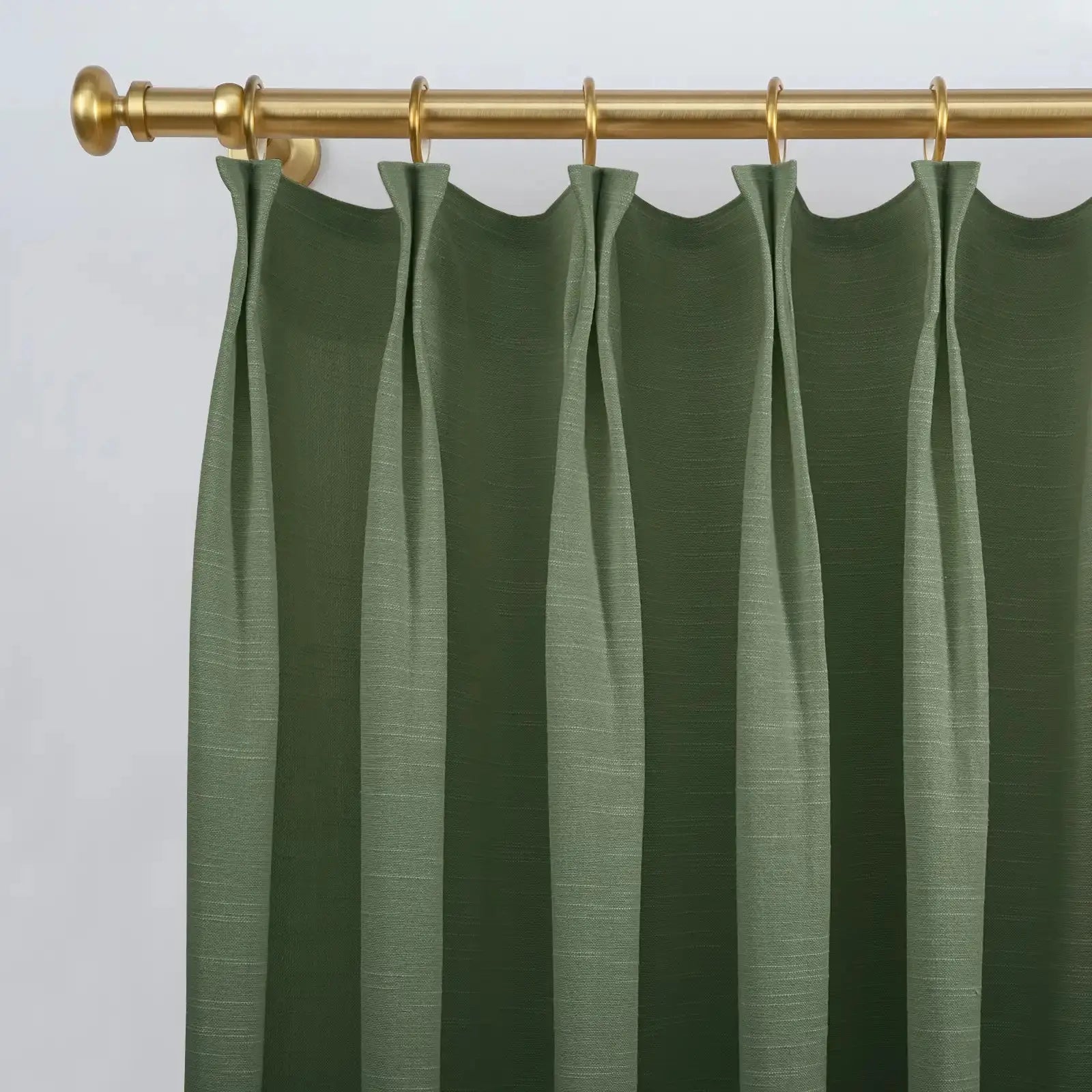 Jawara Luxury Linen Cotton Curtain Pleated-?-TWOPAGES