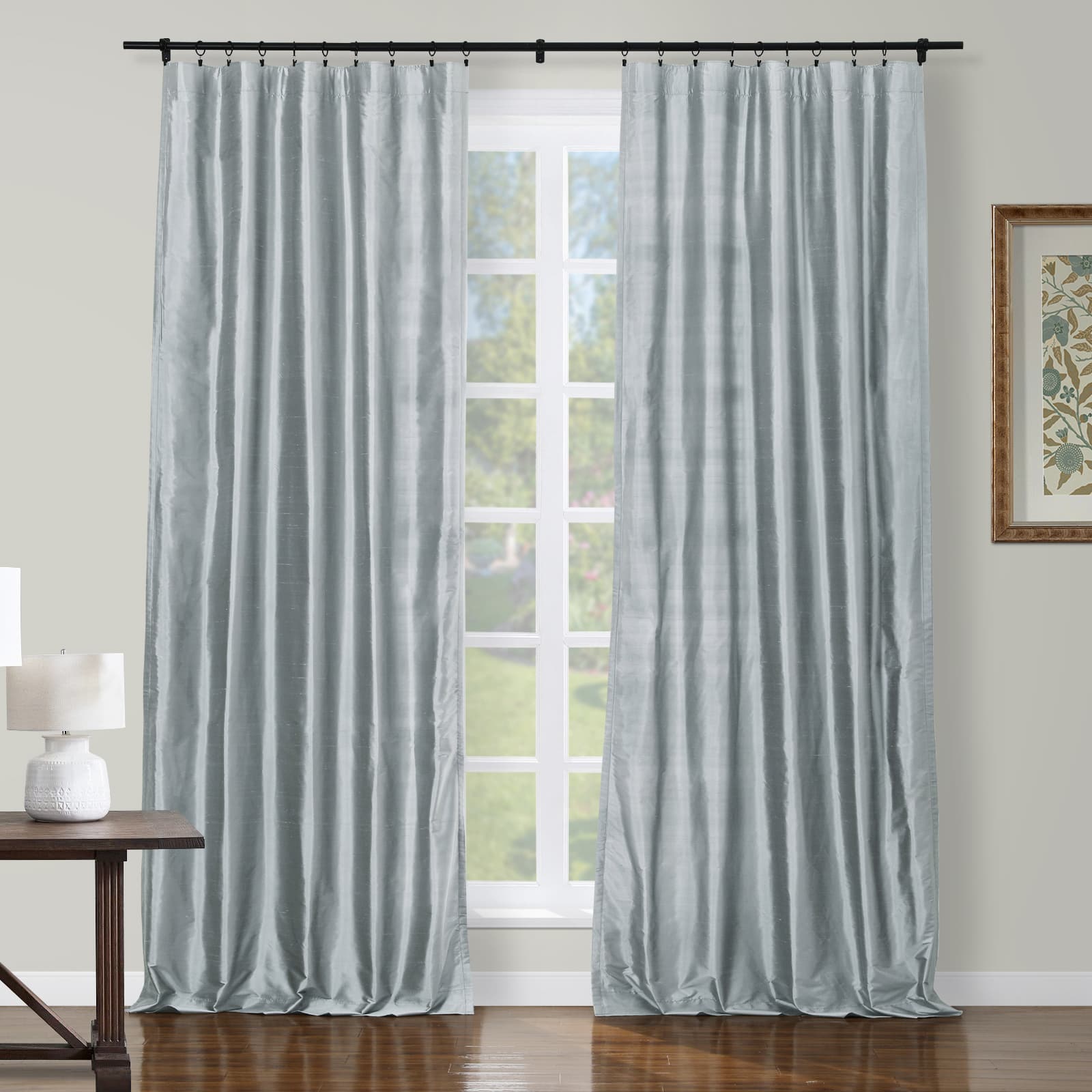 Selman Dupioni Silk Curtain Soft Top TWOPAGES