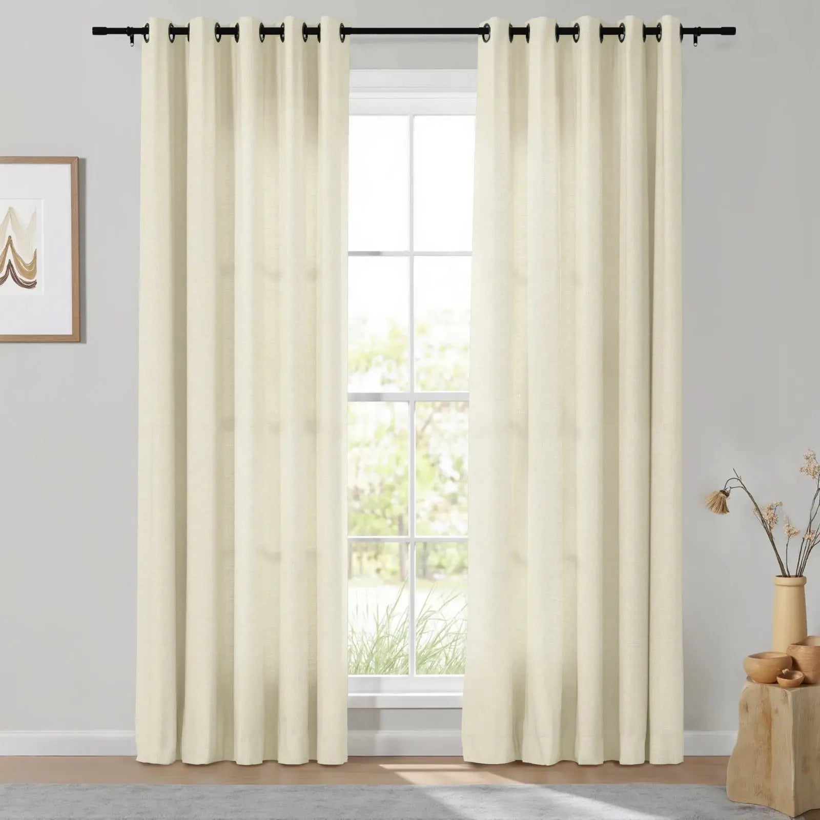 Isabella Heavyweight Cotton Drapery Grommet -TWOPAGES