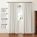 Jawara Luxury Linen Cotton Curtain Soft Top TWOPAGES