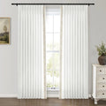 Jawara Luxury Linen Cotton Curtains with Border Trim (Sold per Pair) -TWOPAGES