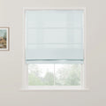 Jawara Linen Cotton Deco Fold Roman Blind Cordless