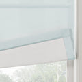 Jawara Linen Cotton Deco Fold Roman Blind Cordless