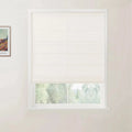 Custom Flat Fold Roman Shade Cordless -TWOPAGES