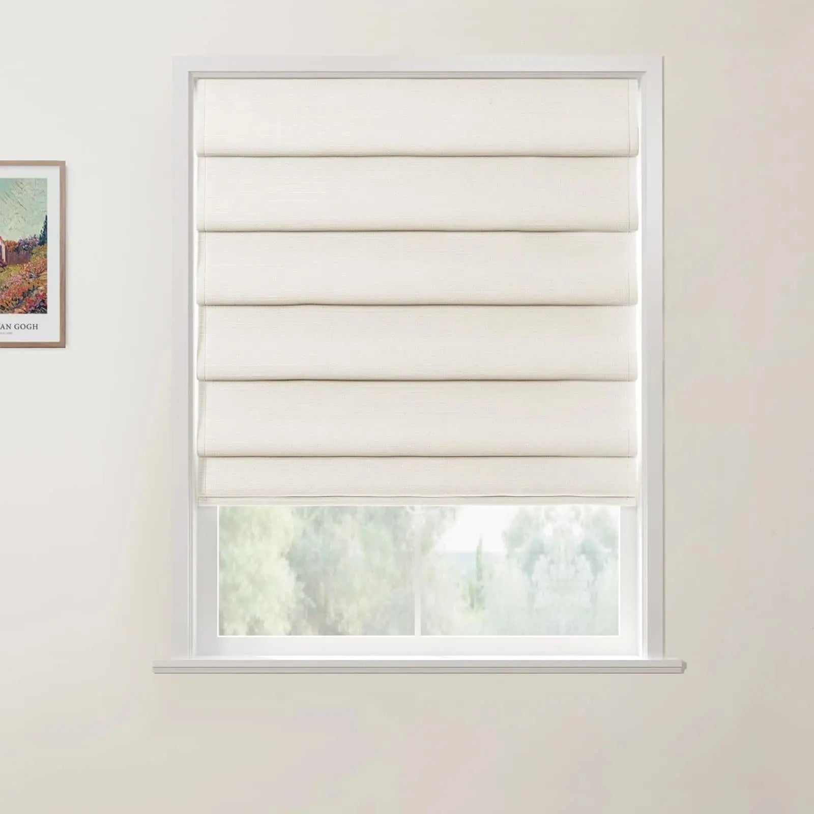 Custom Deco Fold Roman Shade Cordless -TWOPAGES