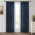 Jawara Luxury Linen Cotton Curtains with Border Trim (Sold per Pair) -TWOPAGES