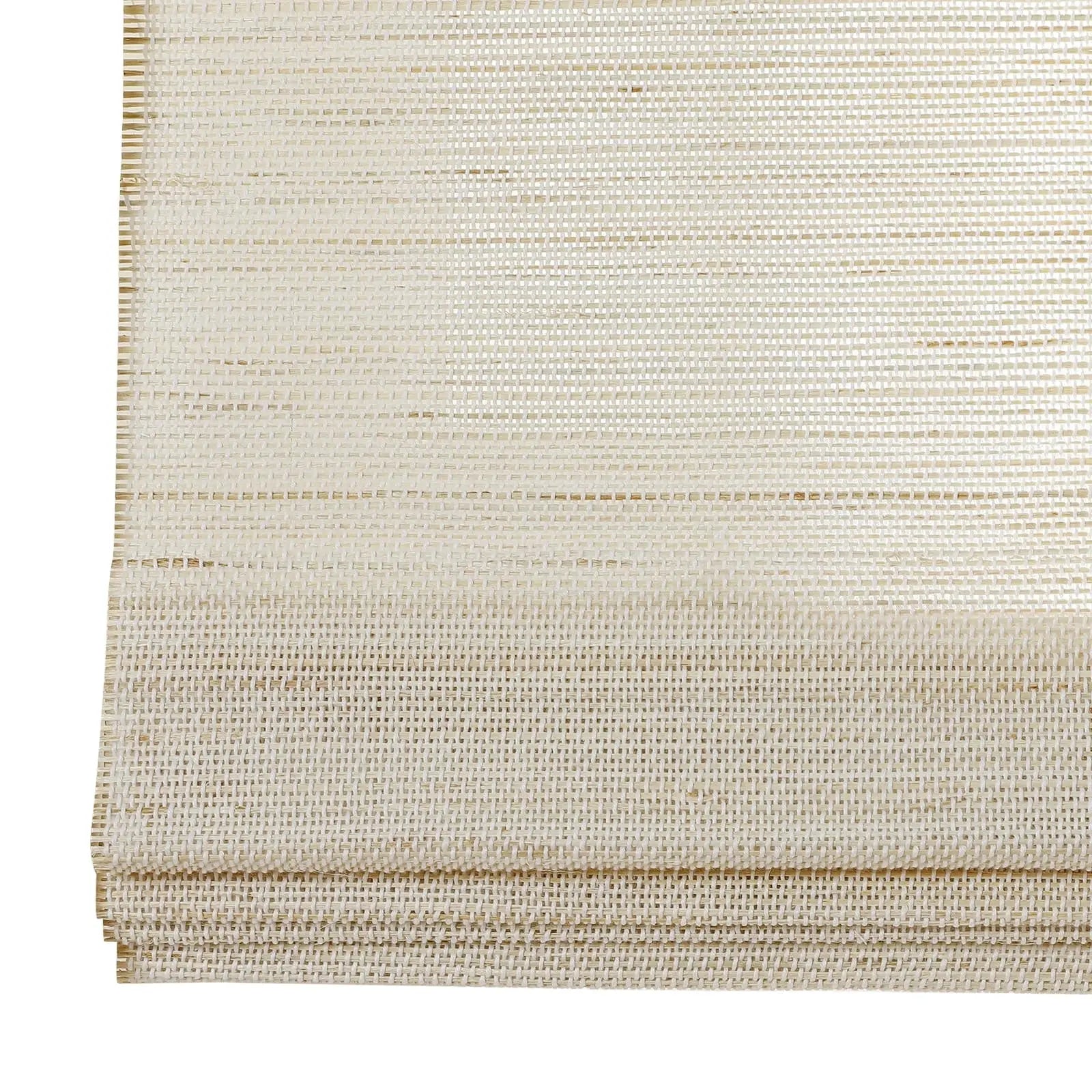 Natural Ramie Bamboo Woven Blind - Wall White TWOPAGES CURTAINS