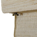 Natural Ramie Bamboo Woven Blind - Wall White TWOPAGES CURTAINS
