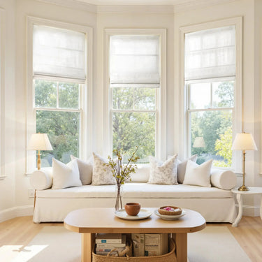 Jawara Linen Cotton Roman Shade Cordless?-TWOPAGES