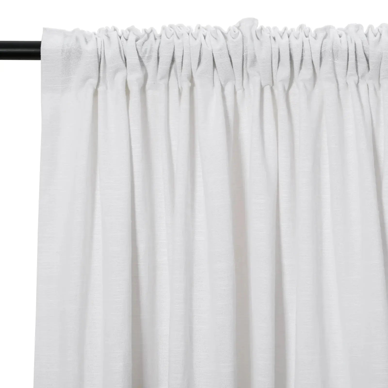 Jawara Luxury Linen Cotton Curtain Soft Top TWOPAGES