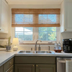 Natural Jute Bamboo Woven Blind - Bark?-TWOPAGES CURTAINS