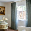 Liz Linen Drape Pleated-?-TWOPAGES