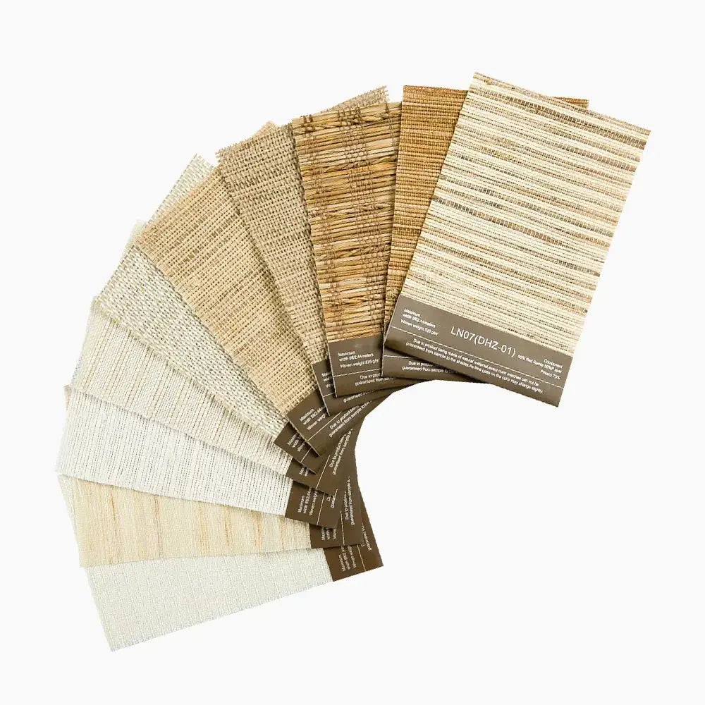 Choose Any 3 Bamboo Shades Sample Books TWOPAGES
