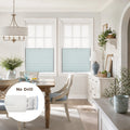 Aura No-Drill Day Night Blackout Cellular Window Blinds Cordless