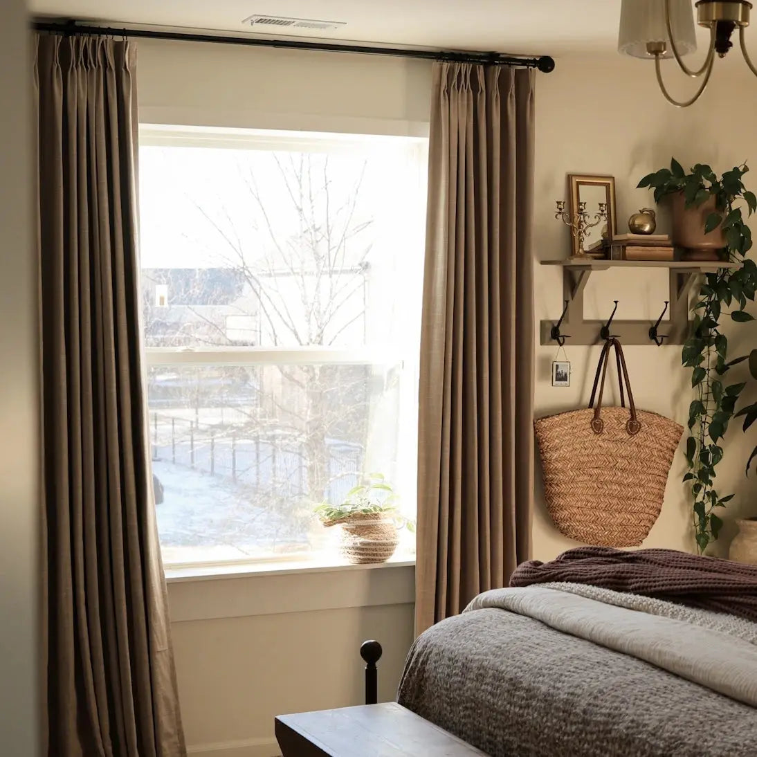 Jawara Luxury Linen Cotton Curtain Pleated-?-TWOPAGES