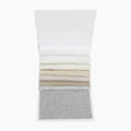 Lila Full Blackout Curtain Fabric Sample Book 10 Colors