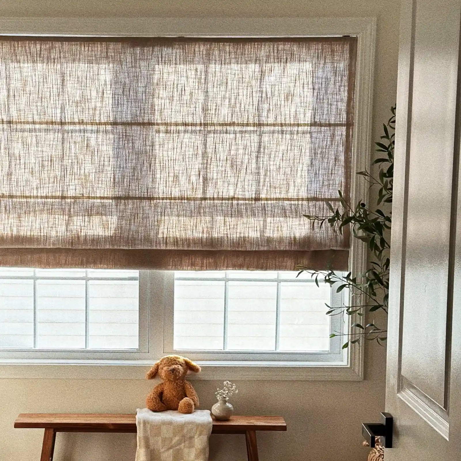 Liz Linen Roman Shade Cordless -TWOPAGES