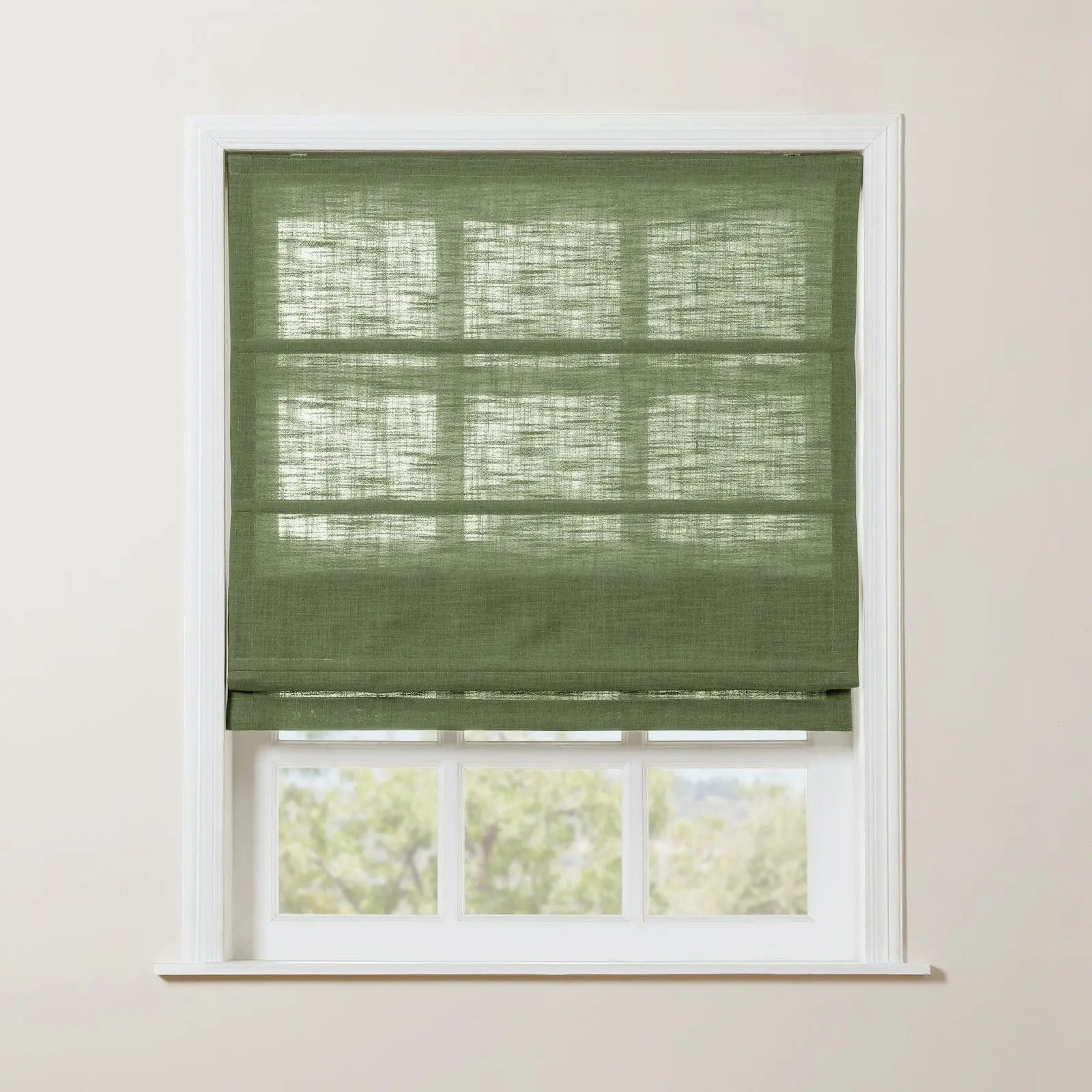 Liz Linen Roman Shade Cordless TWOPAGES