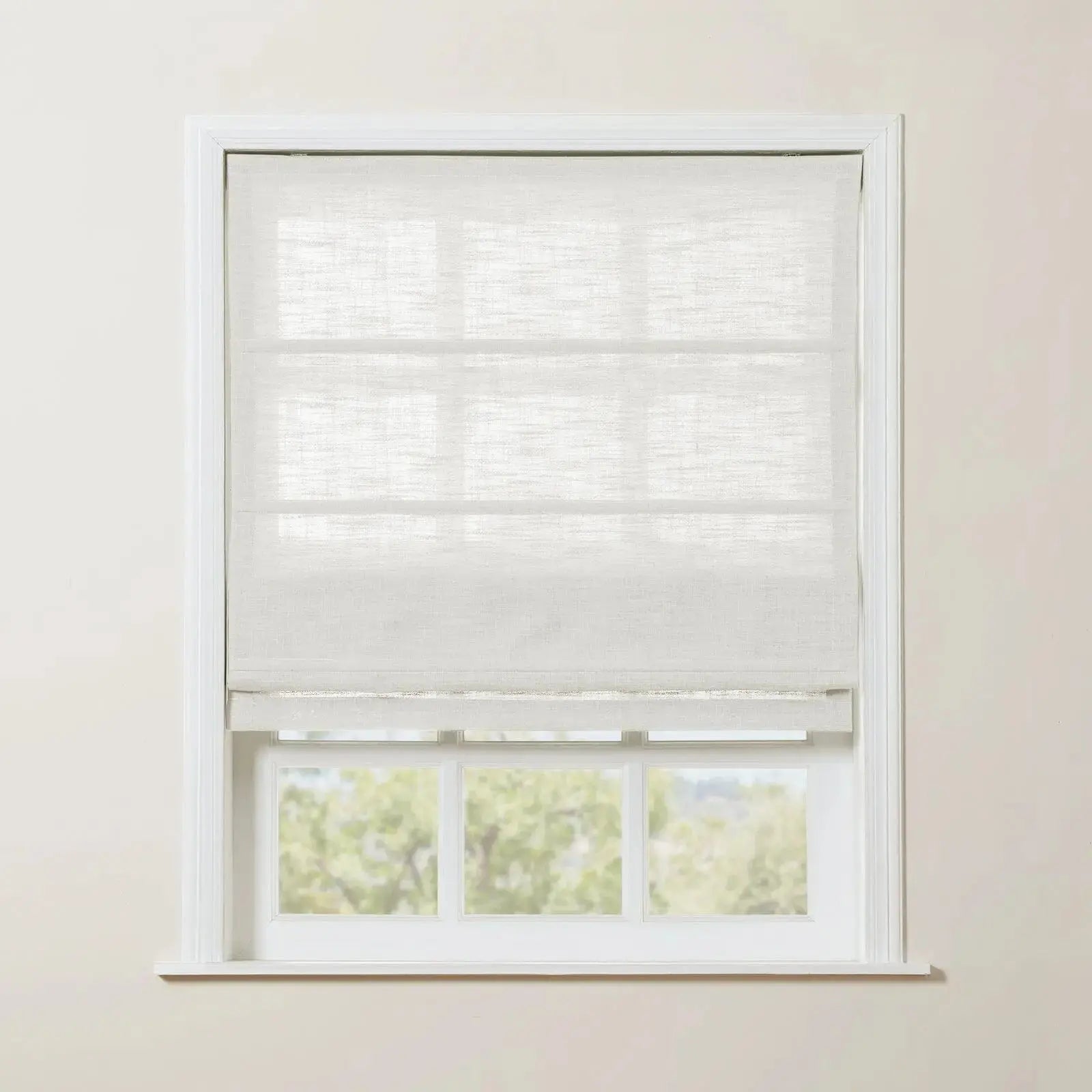 Liz Linen Roman Shade Cordless TWOPAGES
