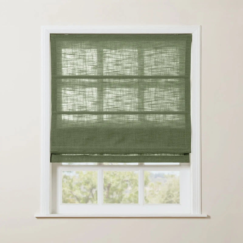 Liz Linen Roman Shade Cordless TWOPAGES