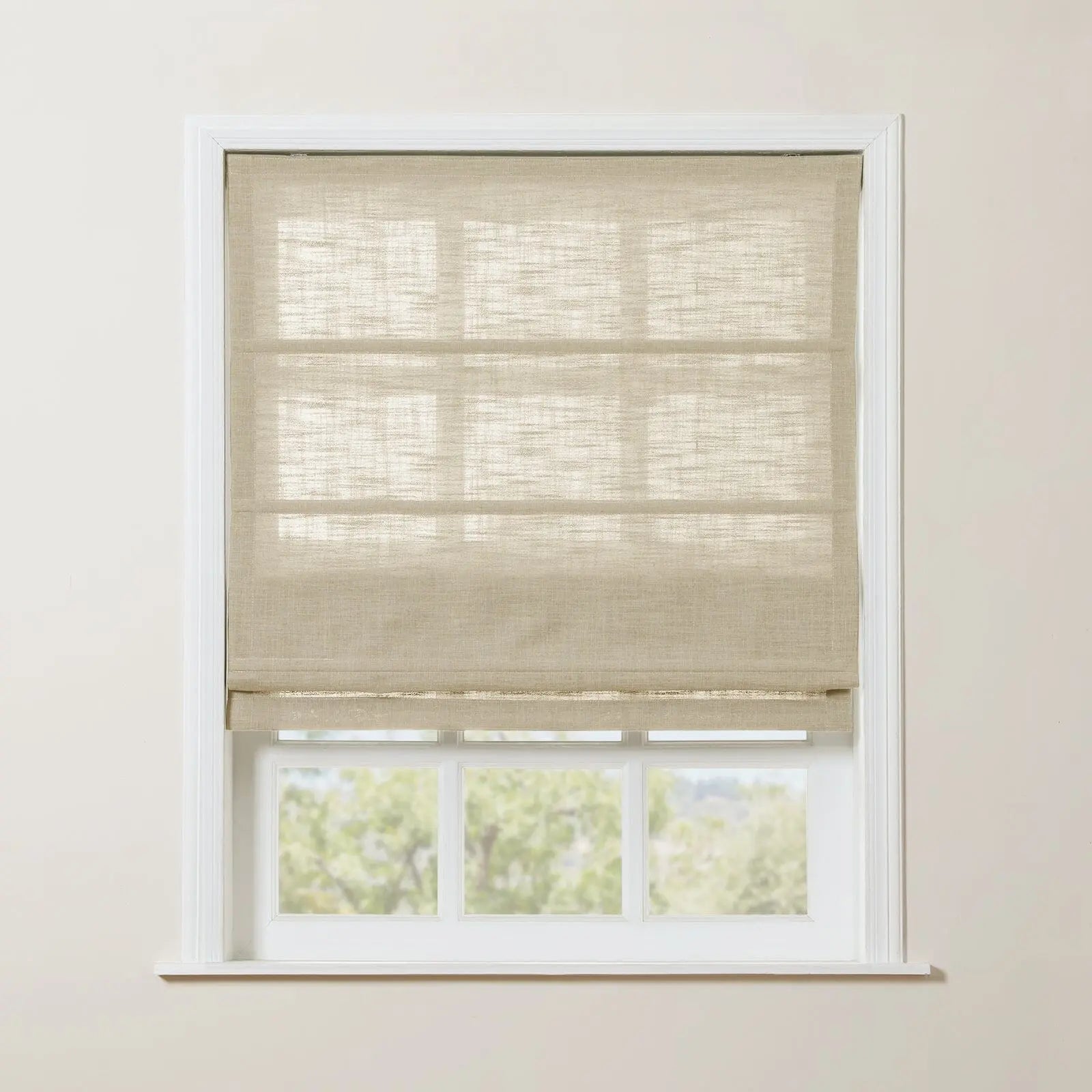 Liz Linen Roman Shade Cordless TWOPAGES