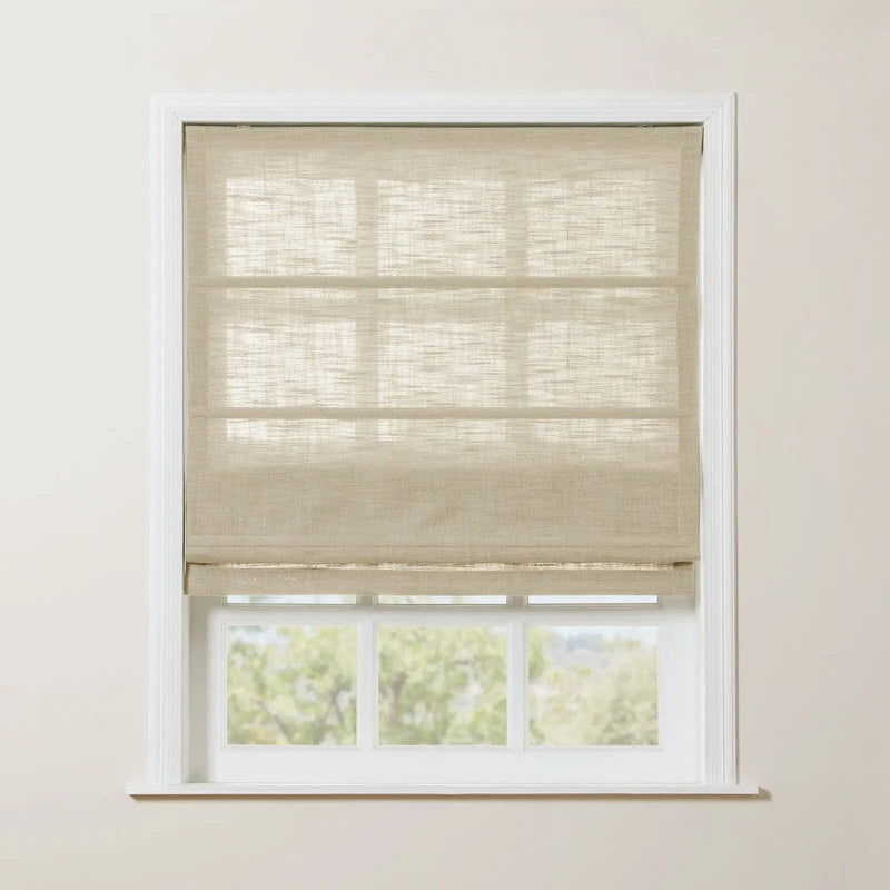 Liz Linen Roman Shade Cordless TWOPAGES