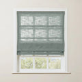 Liz Linen Roman Shade Cordless - Wooden Headrail TWOPAGES