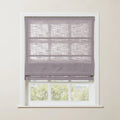 Liz Linen Roman Shade Cordless - Wooden Headrail TWOPAGES