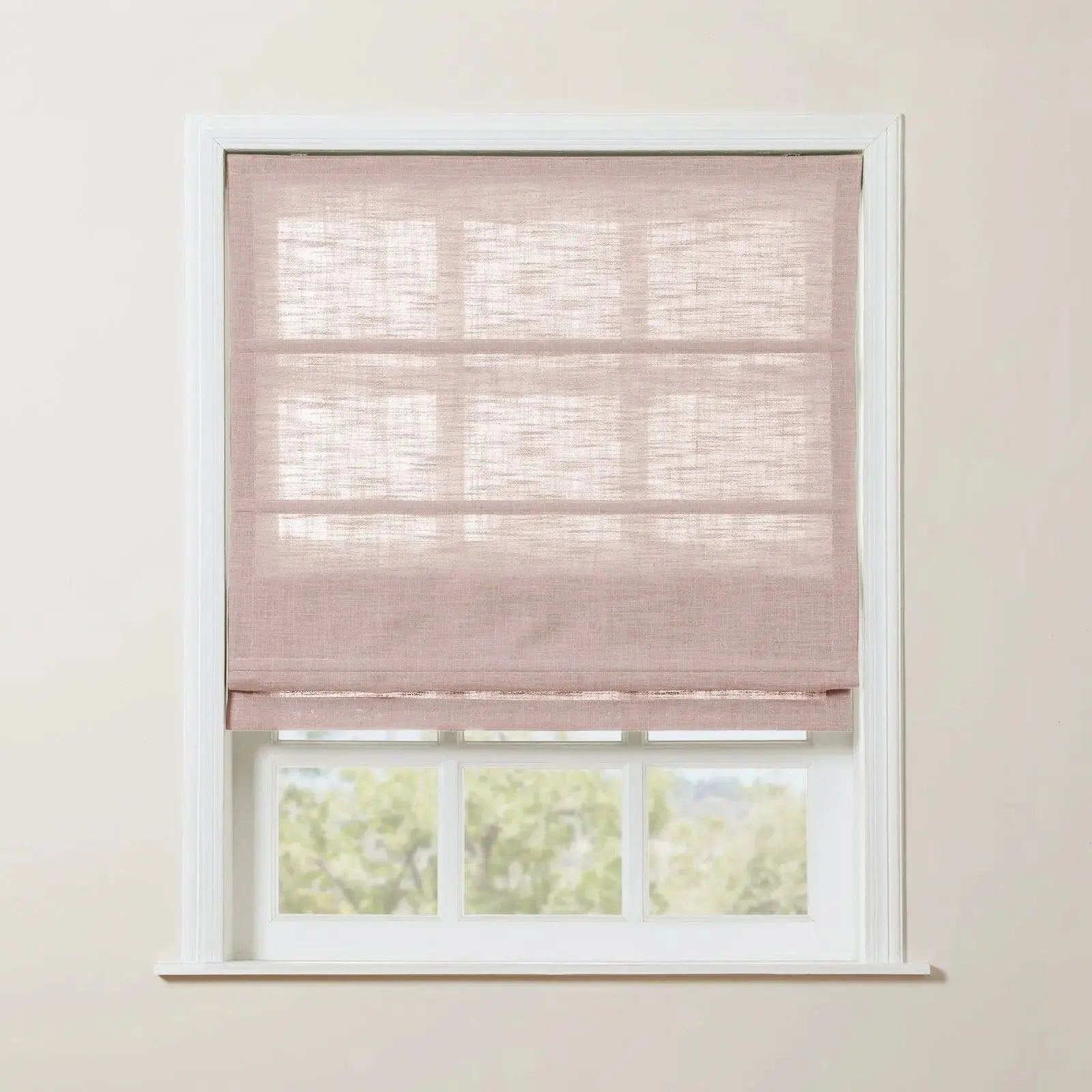 Liz Linen Roman Shade Cordless TWOPAGES