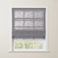 Liz Linen Roman Shade Cordless - Wooden Headrail TWOPAGES