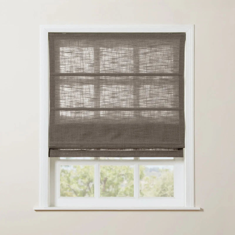 Liz Linen Roman Shade Cordless TWOPAGES