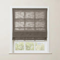 Liz Linen Roman Shade Cordless - Wooden Headrail TWOPAGES
