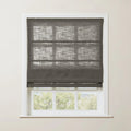 Liz Linen Roman Shade Cordless - Wooden Headrail TWOPAGES