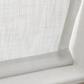 Liz Linen Roman Shade Cordless - Wooden Headrail TWOPAGES