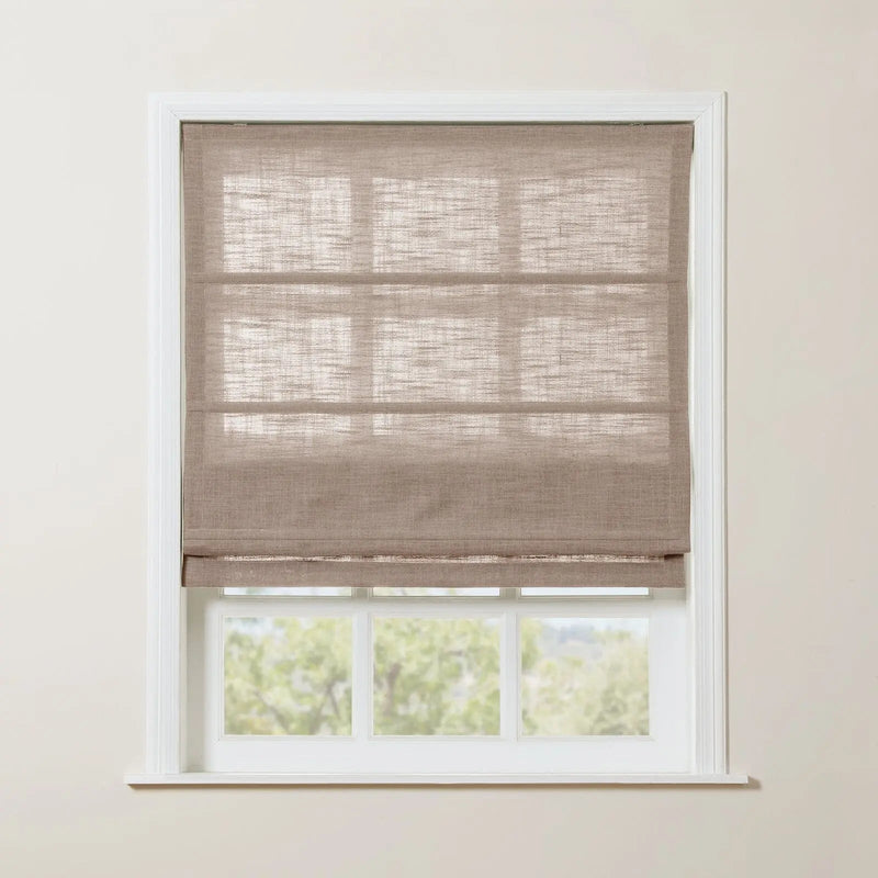 Liz Linen Roman Shade Cordless TWOPAGES