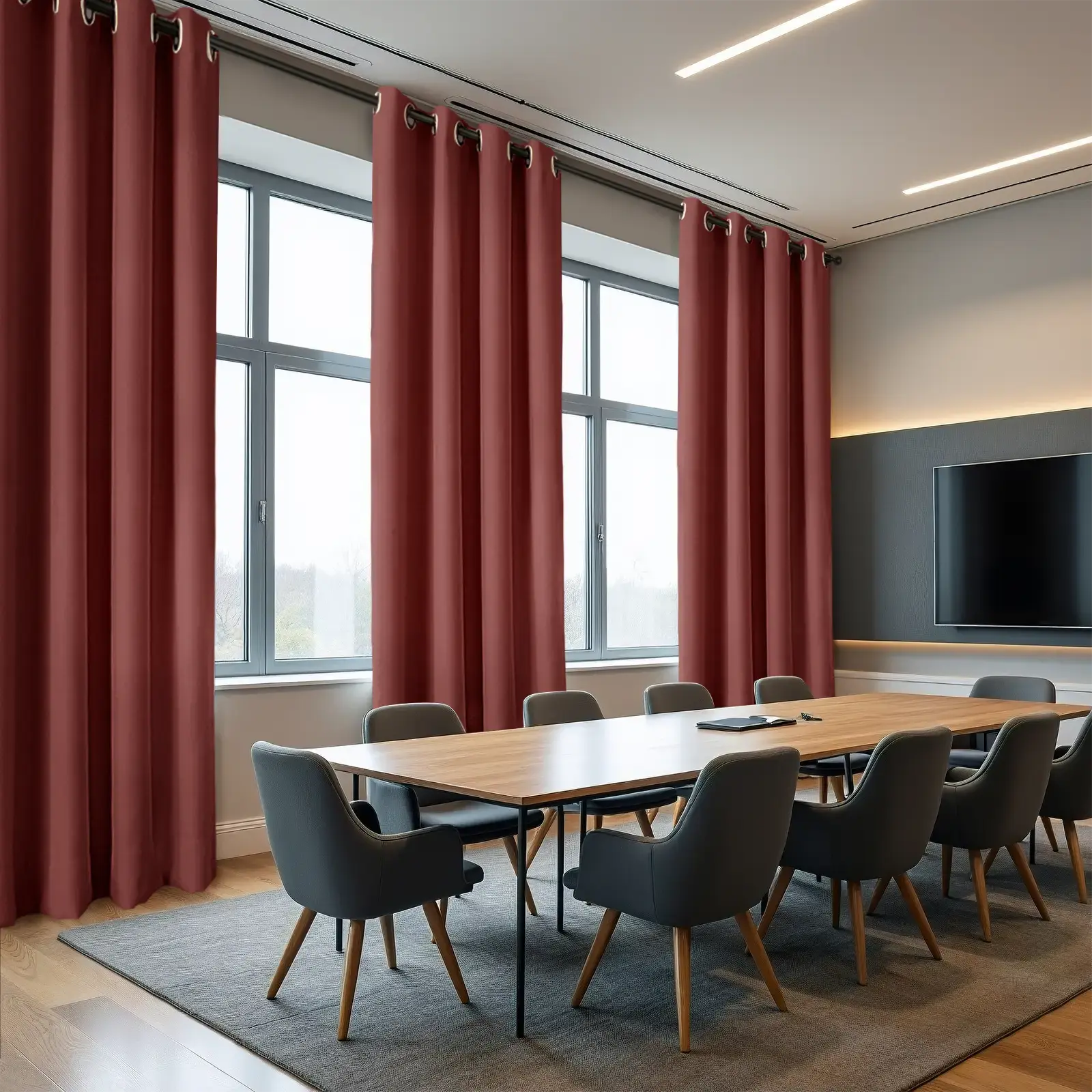 REGAL Fireproof Flame Retardant Curtain Grommet -TWOPAGES