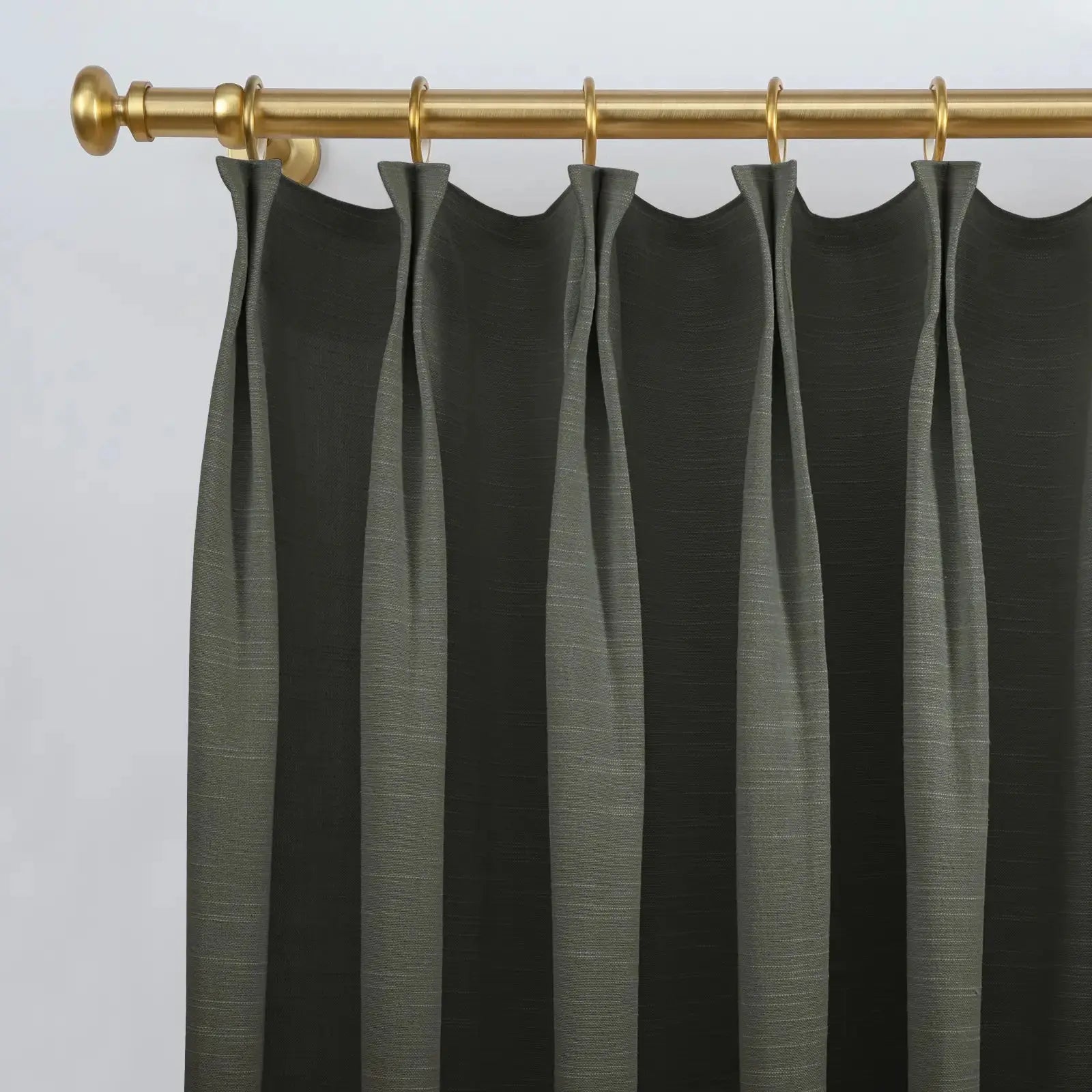Jawara Luxury Linen Cotton Curtain Pleated-?-TWOPAGES