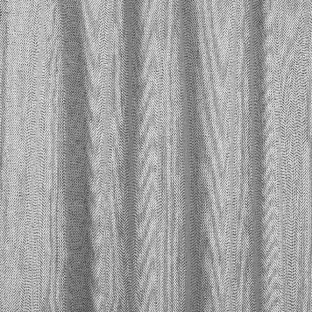 Ron Linen Herringbone Custom Curtain Pleated?-TWOPAGES