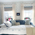 Jawara Linen Cotton Tie Top Bow Curtain-?-TWOPAGES