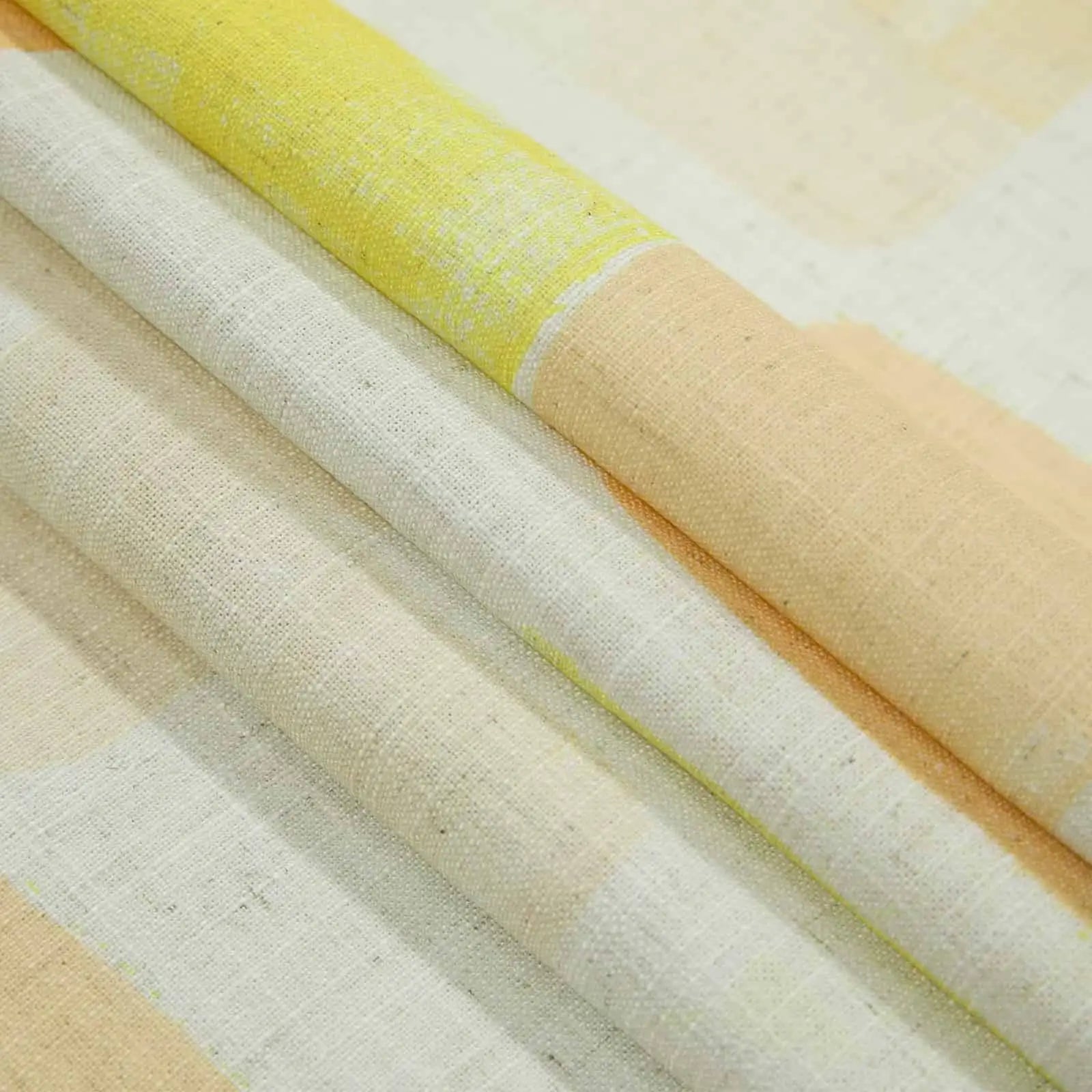 Holly Botanical Serenity Patterned Boho Curtains Pleated TWOPAGES