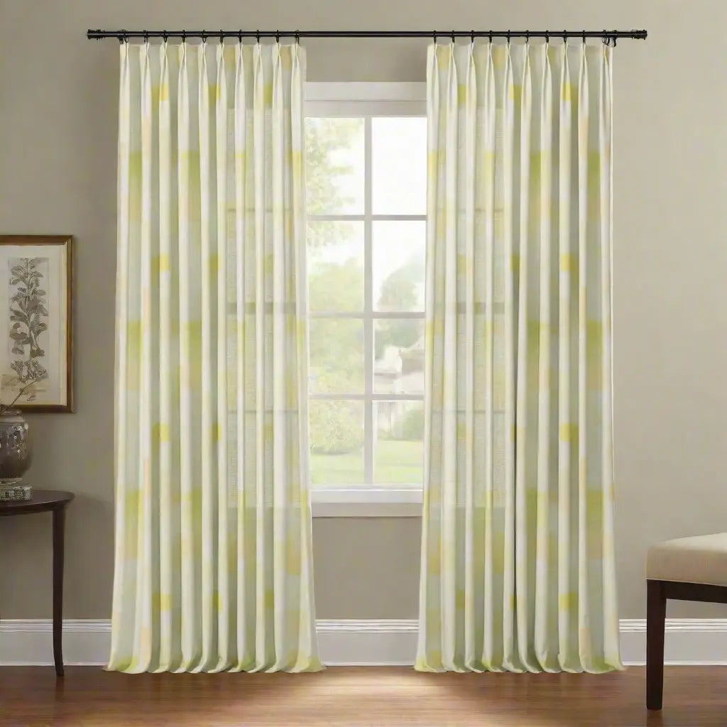 Holly Botanical Boho Drapery Pleated (52 inches Width Limit)?-TWOPAGES