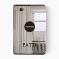 Patti 100% Belgian Linen curtain fabric texture and booklet detail