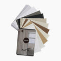 Patti 100% Belgian Linen Fabric Swatch Book 9 Colors
