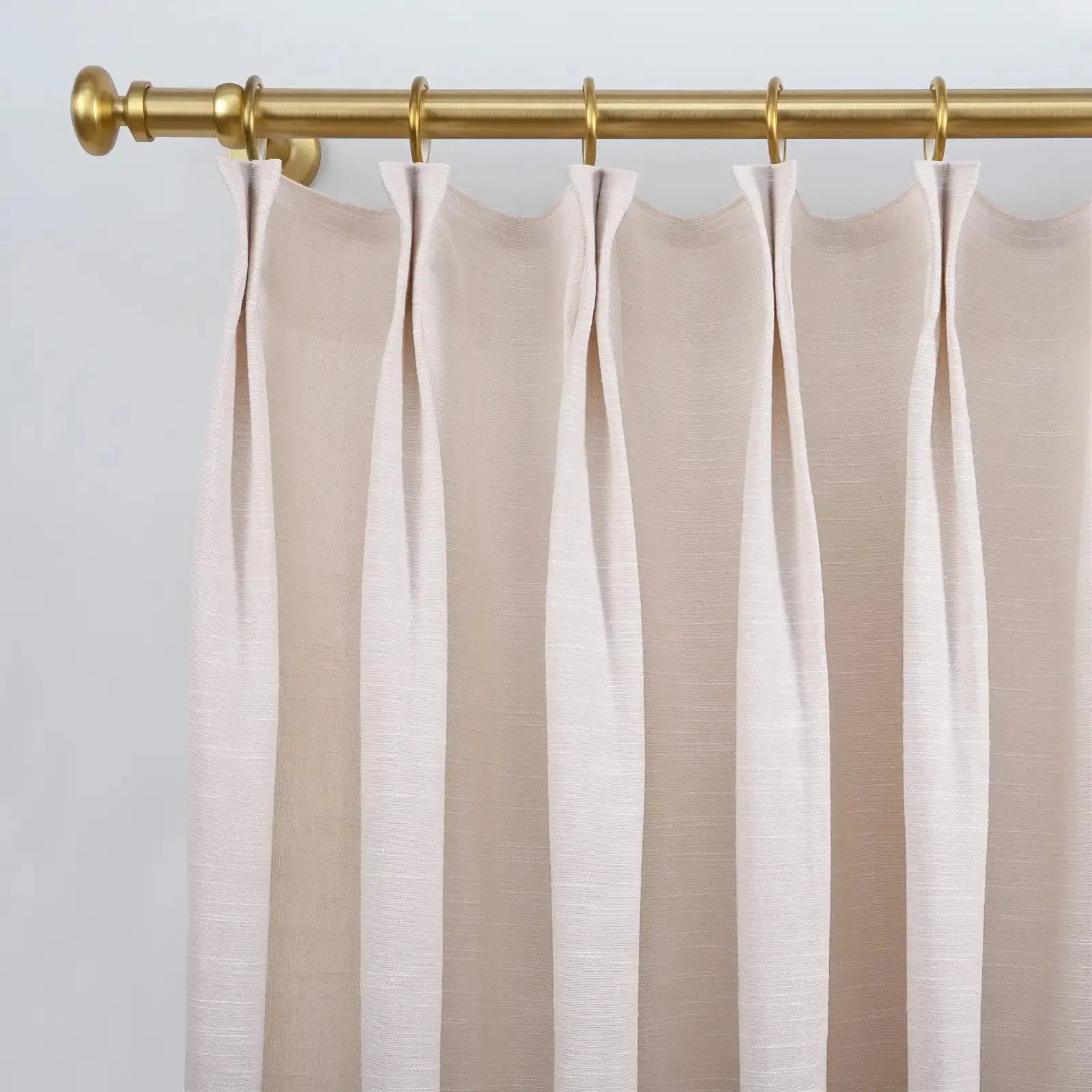 Jawara Luxury Linen Cotton Curtain Pleated-?-TWOPAGES