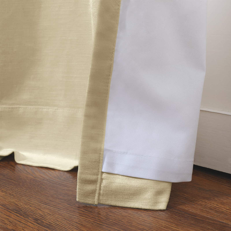 Veda Luster Cotton Velvet Drapery Soft Top TWOPAGES